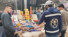 انتشار الشرطة عشية عيد الفطر بمحافظتي الوسطى وخانيونس