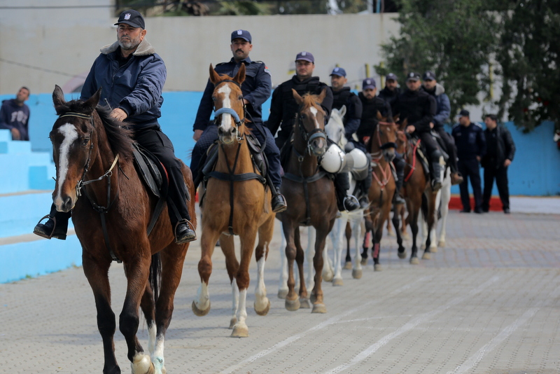 تخريج "دورة غزة سيف الأقصى" - ضباط وضباط صف بالشرطة 