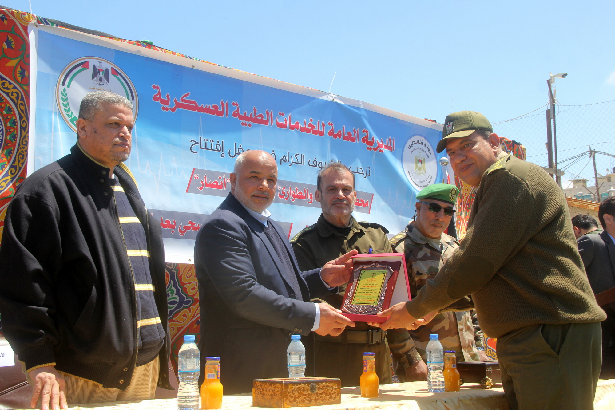 افتتاح محطة الإسعاف ومبنى العلاج الطبيعي بالخدمات الطبية العسكرية