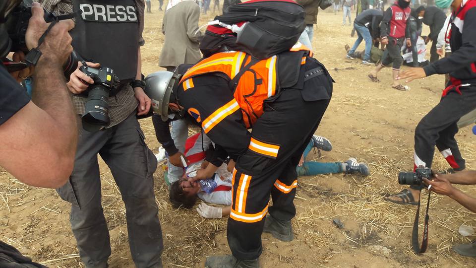 الداخلية في الميدان - الجمعة الرابعة من " مسيرات العودة الكبرى "