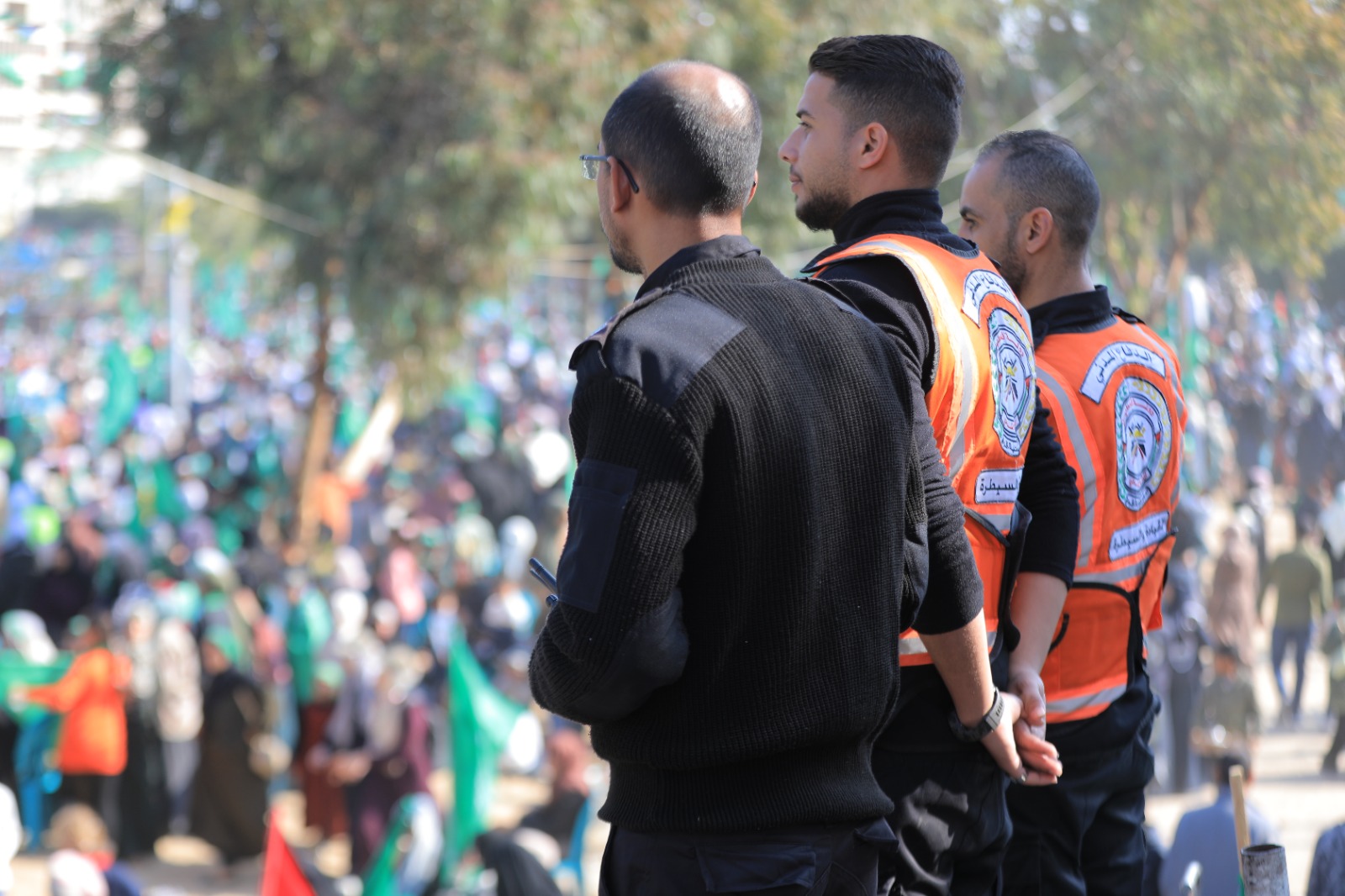 "الداخلية" تؤمّن مهرجان انطلاقة حركة حماس الـ 35 بغزة