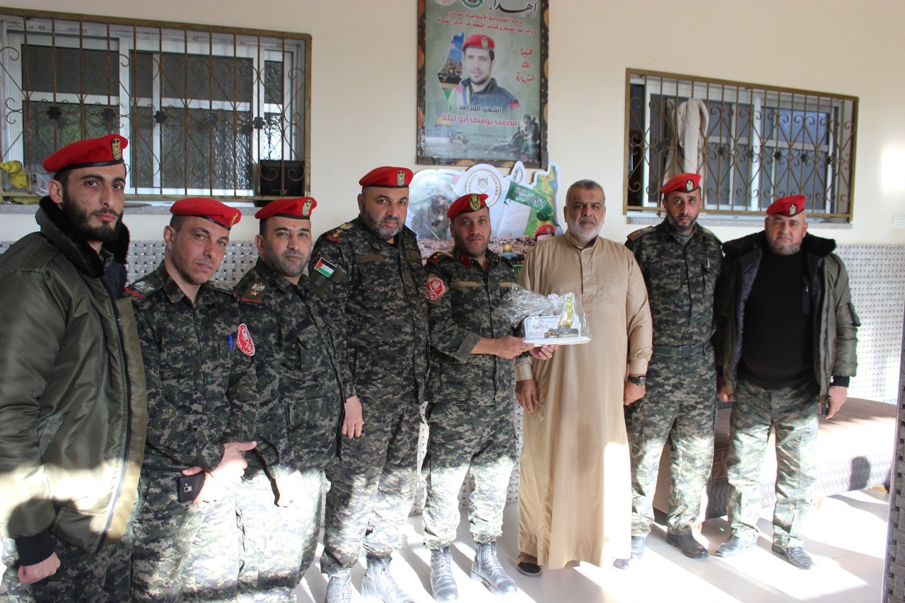 الداخلية تزور عوائل شهدائها بذكرى عدوان 2008