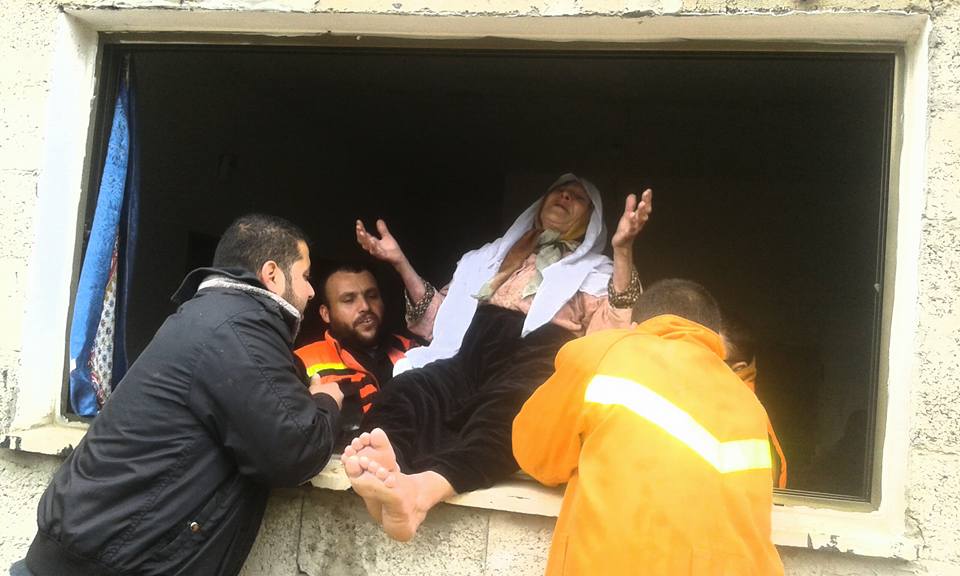 عمل أجهزة الداخلية المختصة خلال المنخفض 