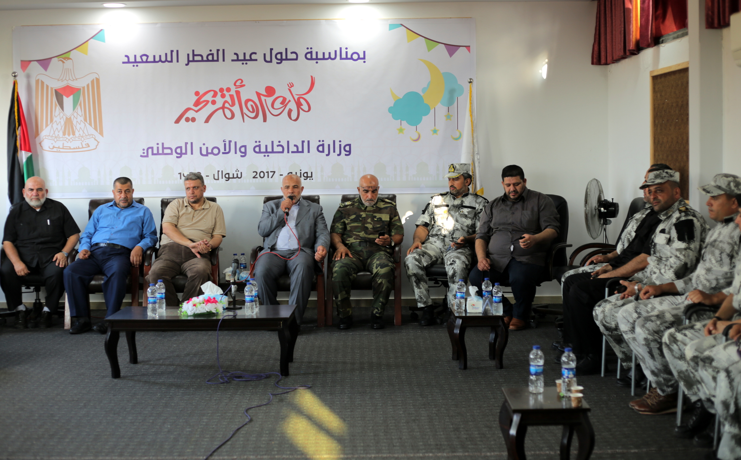 قيادة الداخلية تستقبل معايدة الأجهزة الأمنية والإدارات المركزية