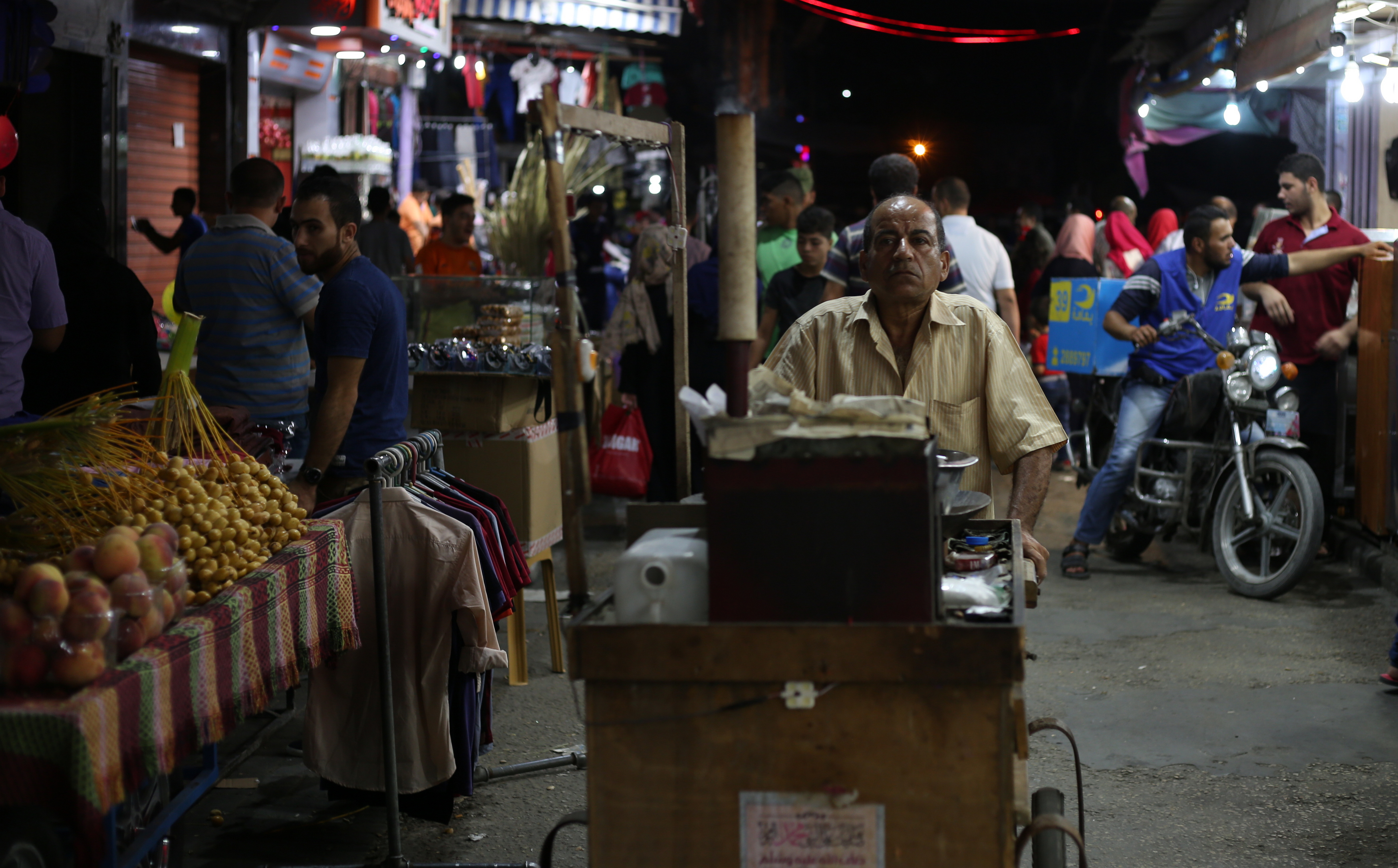  أجواء استقبال المواطنين في غزةلعيد الأضحى المبارك