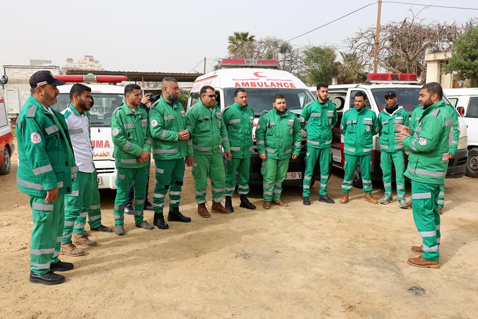 أجهزة الداخلية تُساند جماهير شعبنا المشاركة في مليونية الأرض والعودة