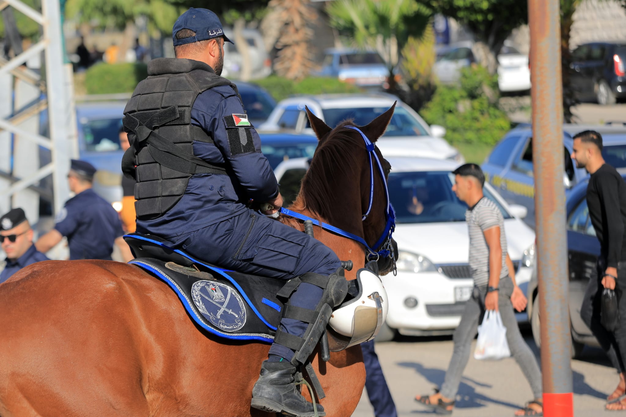 أجهزة "الداخلية" تؤمن مهرجان إحيـاء ذكرى رحيل الرئيس "عرفات