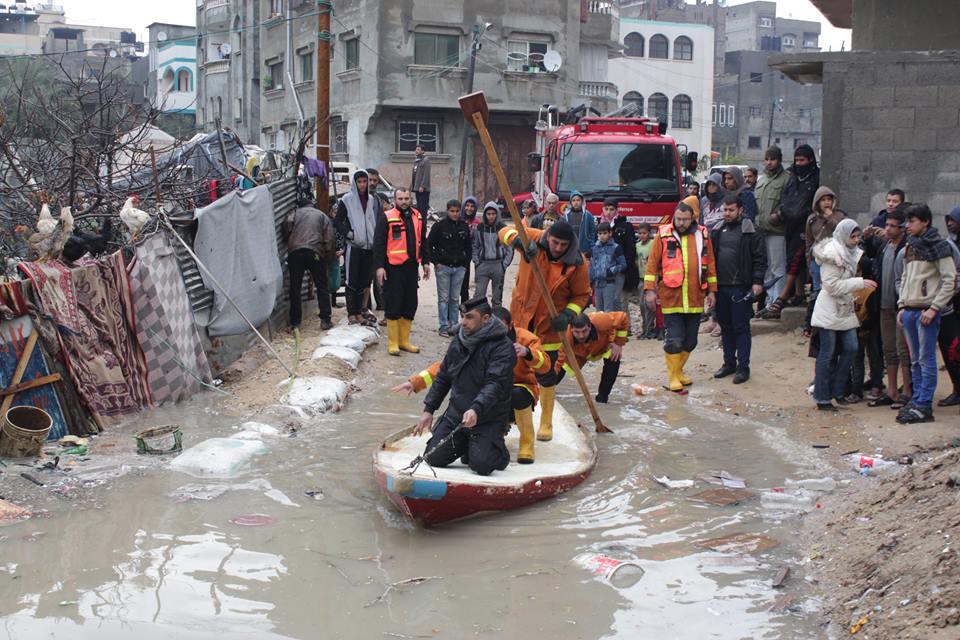 عمل أجهزة الداخلية المختصة خلال المنخفض 