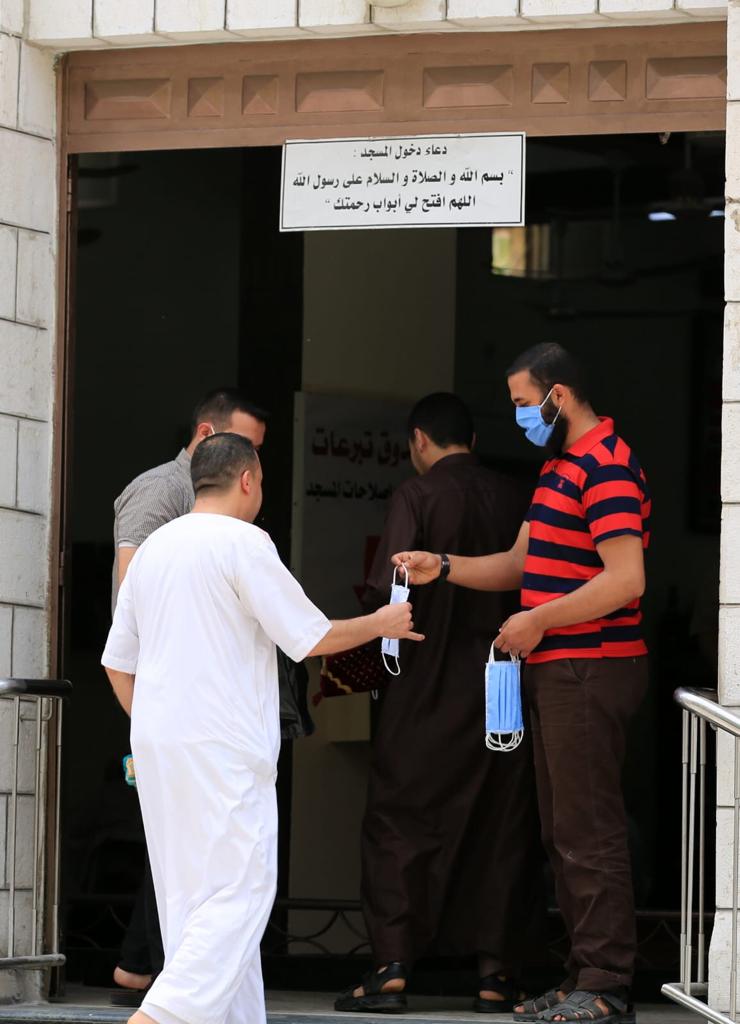 الشرطة تؤمن إقامة صلاة الجمعة وفق إجراءات الوقاية والسلامة