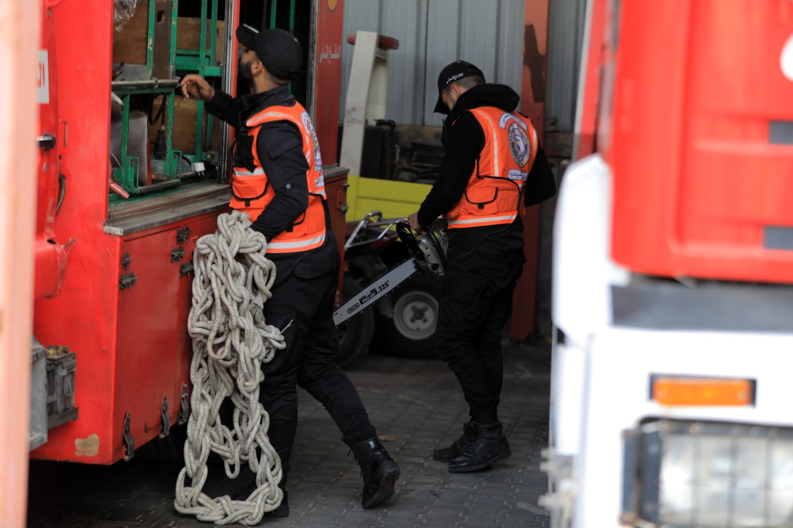 أجهزة الداخلية ترفع مستوى الجهوزية مع دخول المنخفض الجوي