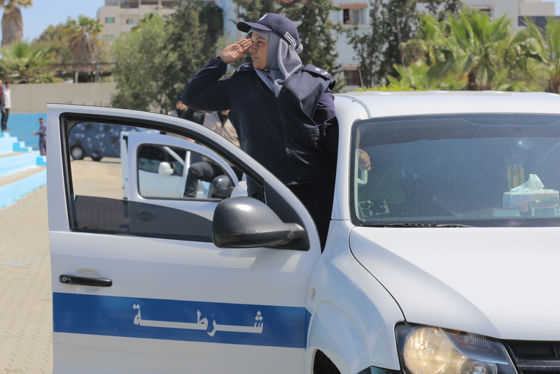 تخريج "دورة غزة سيف الأقصى" - ضباط وضباط صف بالشرطة 