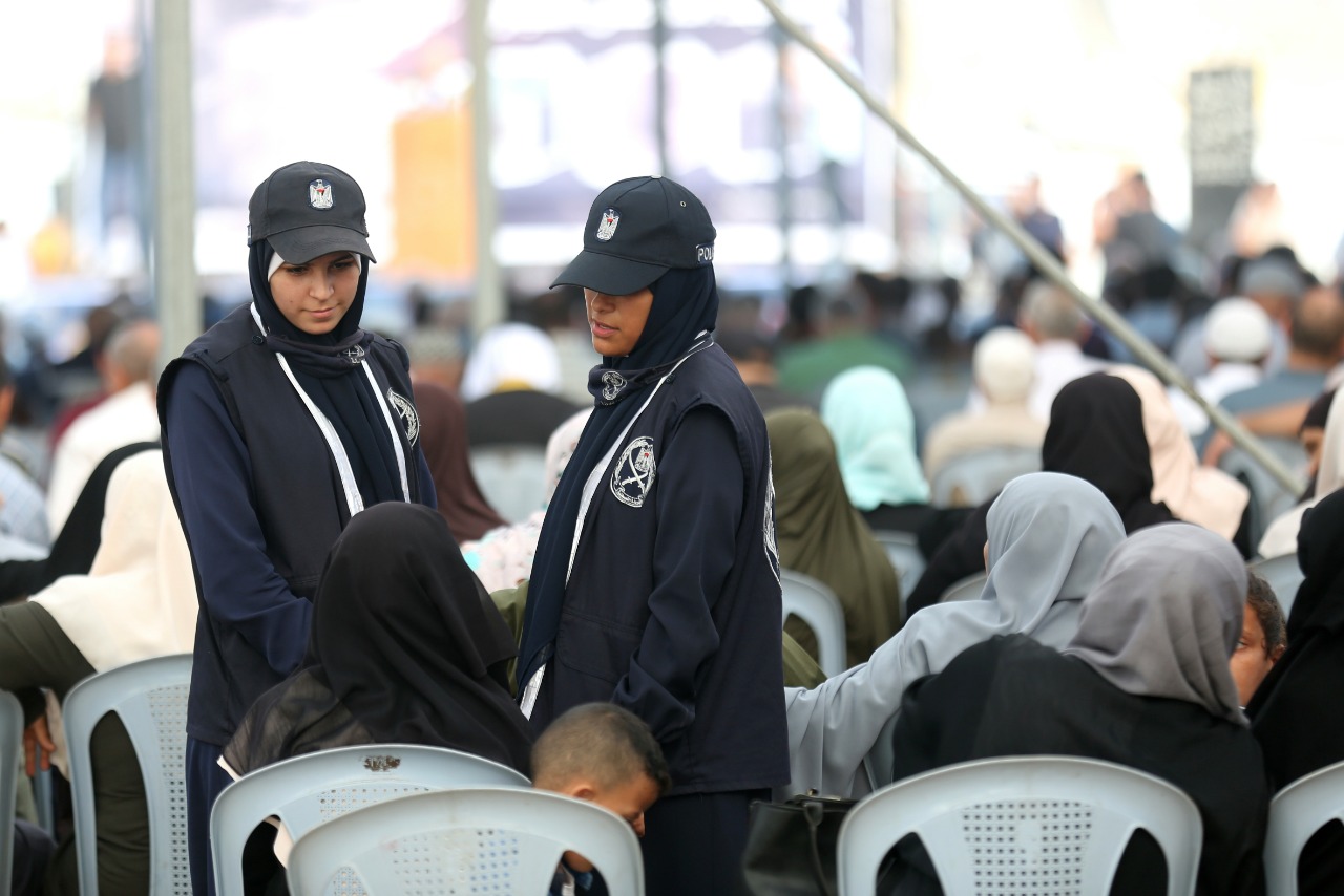 أجهزة الداخلية تؤمن المهرجان الجماهيري لإحياء ذكرى "إحراق الأقصى"