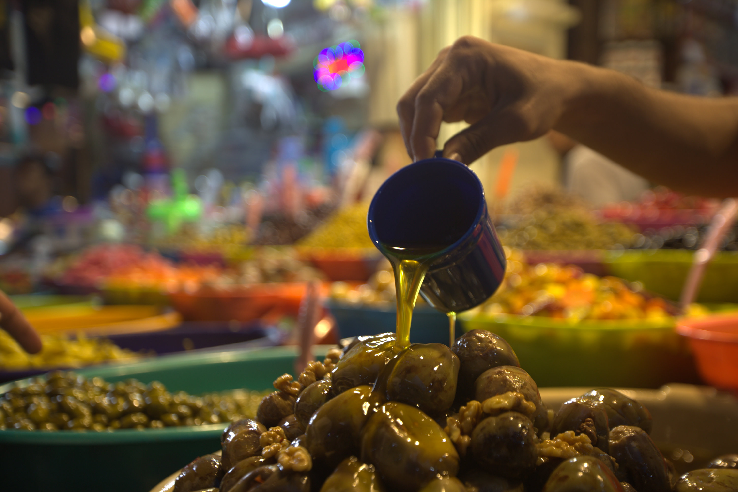 أسواق غزة في أيام شهر رمضان 