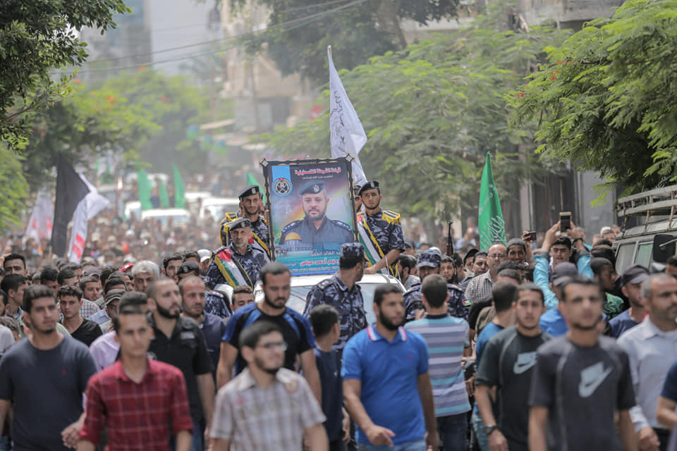 تشييع جثمان شهيد الواجب المقدم عبد الرحيم عباس