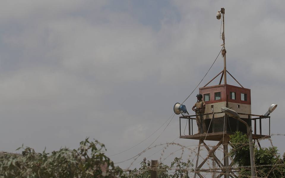 قيادتا حماس واللجنة الإدارية تتفقدان الحدود الجنوبية