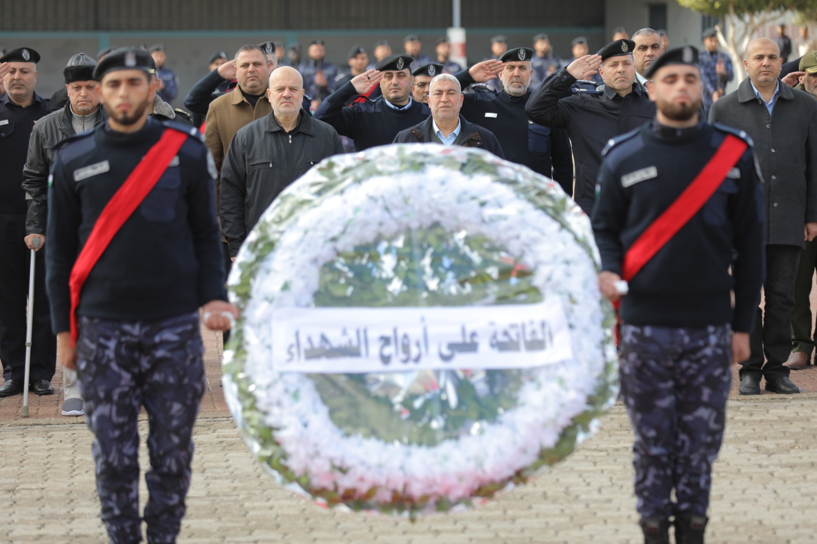 إحياء اليوم الوطني لشهداء وزارة الداخلية في ذكرى حرب الفرقان الـ 14