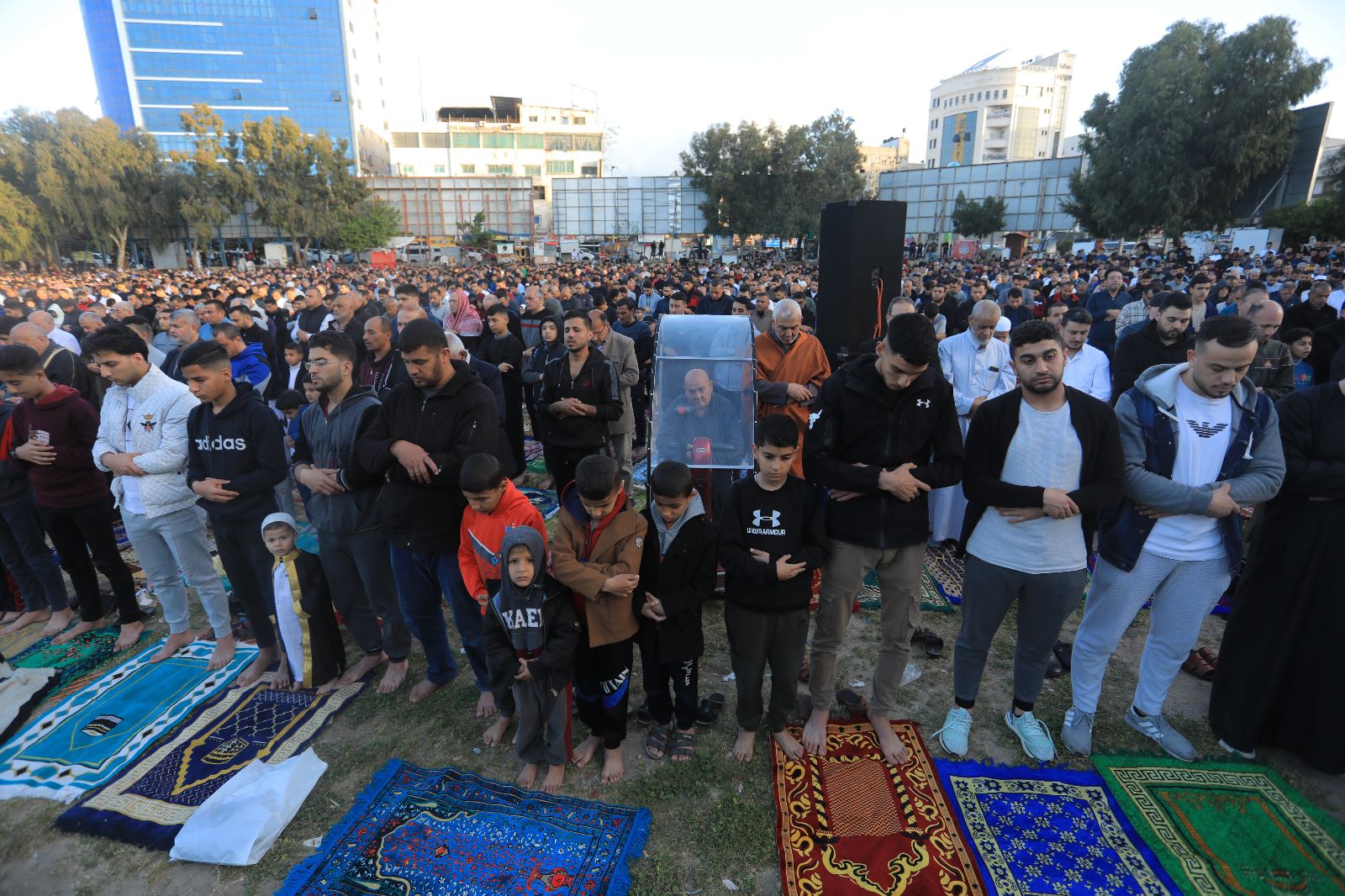 أجهزة "الداخلية" تؤمن صلاة عيد الفطر المبارك