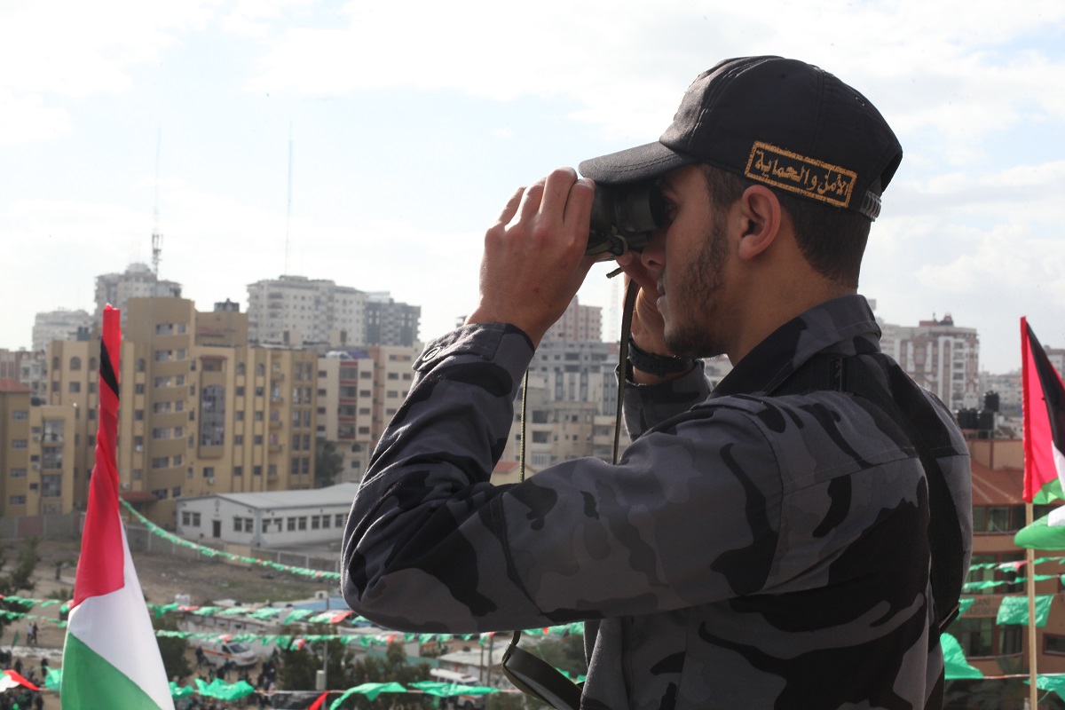 الداخلية تؤمن مهرجان انطلاقة حركة حماس