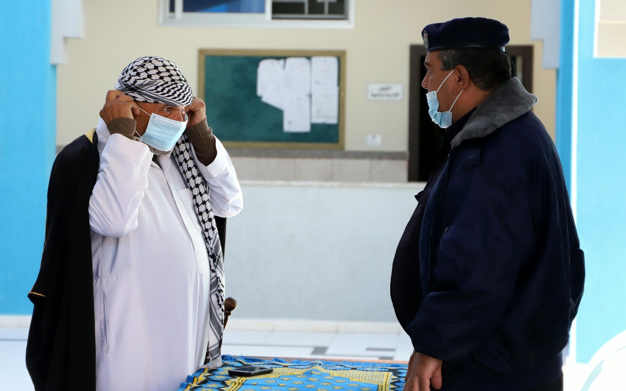 عمل أقسام مركز شرطة الشيخ رضوان