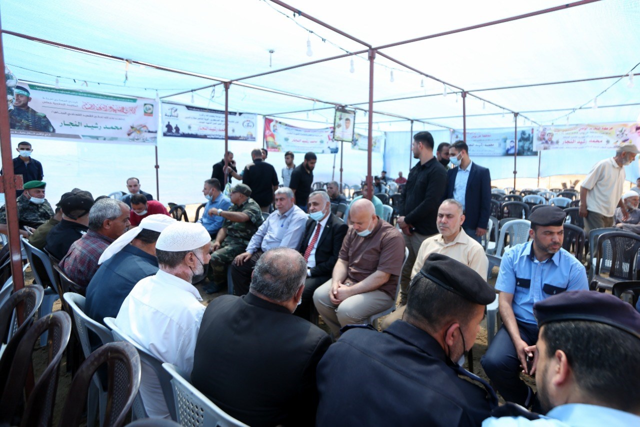 قيادة "الداخلية" تُعزي عوائل شهدائها خلال العدوان الإسرائيلي