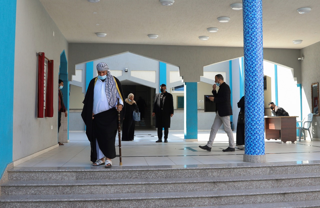 عمل أقسام مركز شرطة الشيخ رضوان