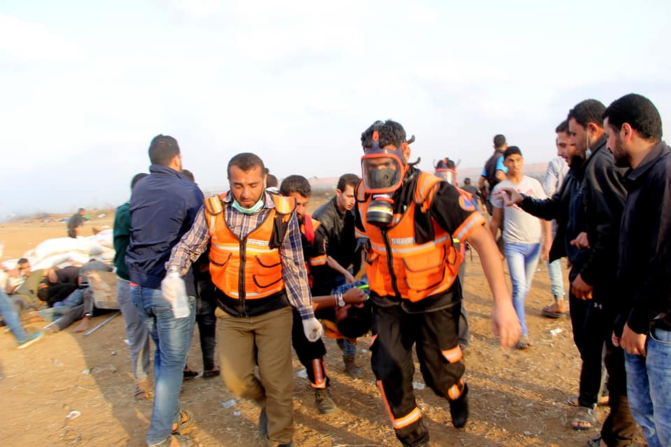 الداخلية في الميدان - الجمعة الخامسة من " مسيرات العودة الكبرى "