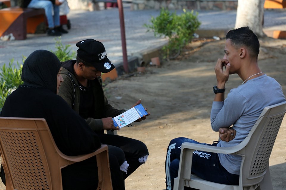 انطلاق برامج الفرق التطوعية للمبادرة المجتمعية "حياة" من مقر المجلس التشريعي