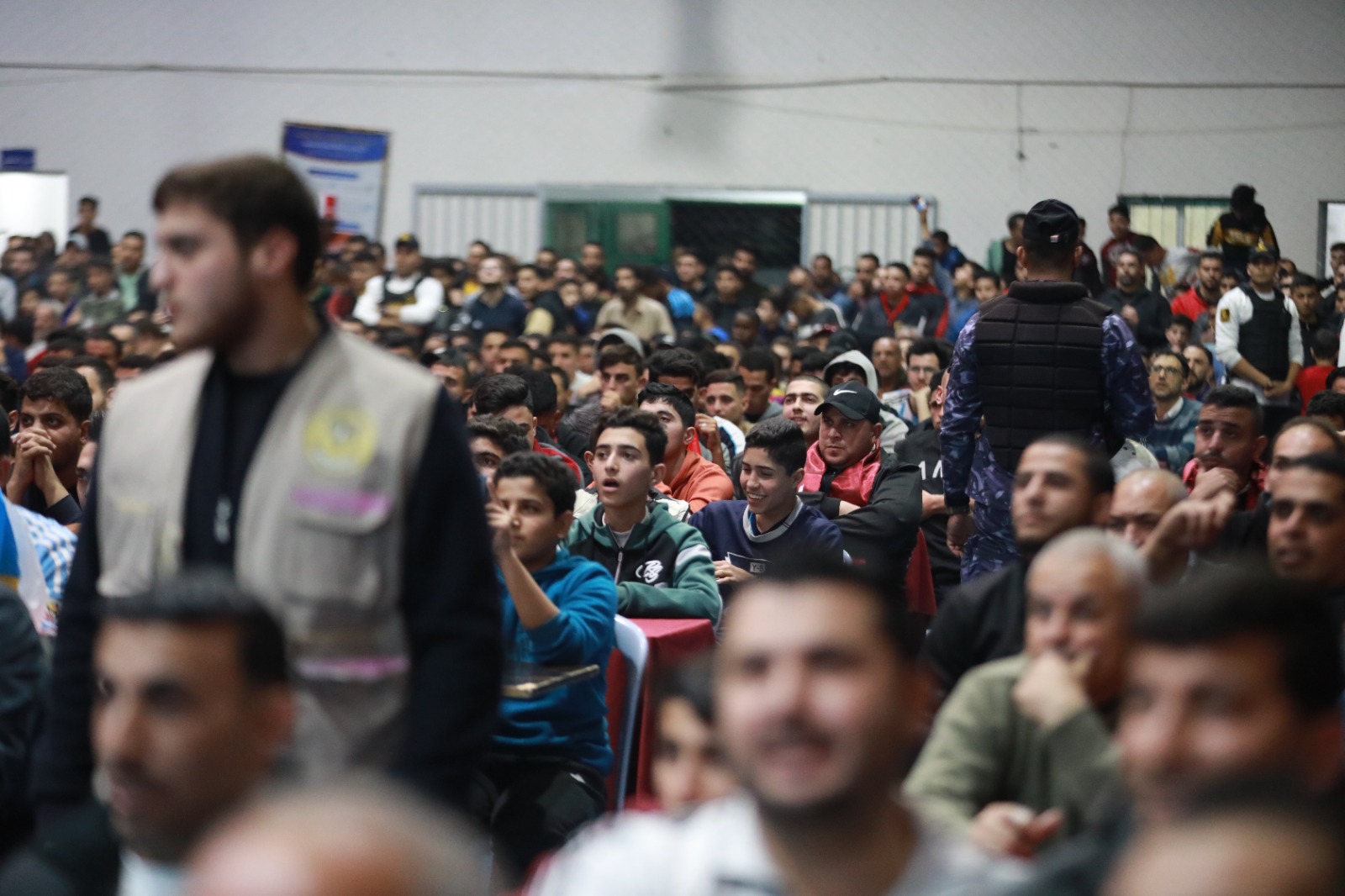 أجواء متابعة المواطنين في غزة مباراة نهائي كأس العالم - قطر 2022 مساء اليوم.