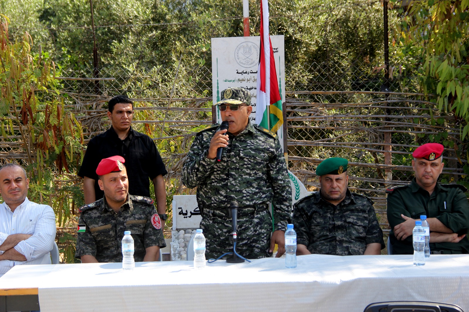 الشرطة العسكرية تُنظم طابوراً مركزياً