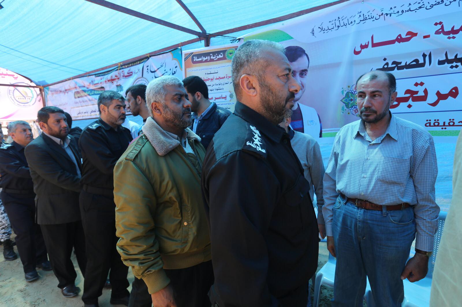 الداخلية تقدم واجب العزاء لذوي شهداء الجمعة الثانية من مسيرات العودة