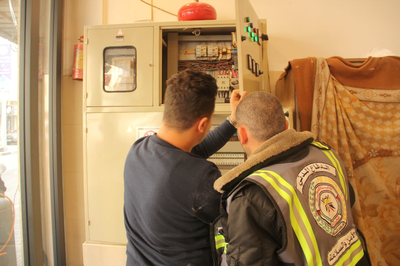 "الأمن والسلامة" بالدفاع المدني تتفقد إجراءات السلامة في المنشآت