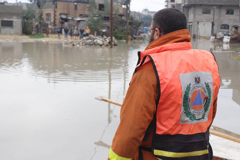 عمل أجهزة الداخلية المختصة خلال المنخفض 