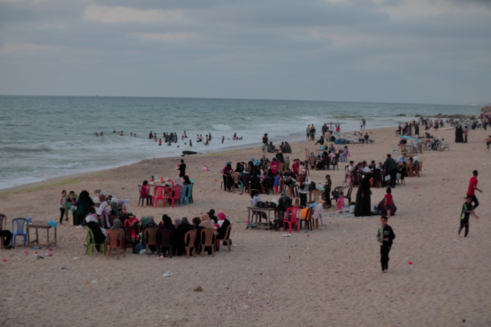 أجواء الصيف في غزة 