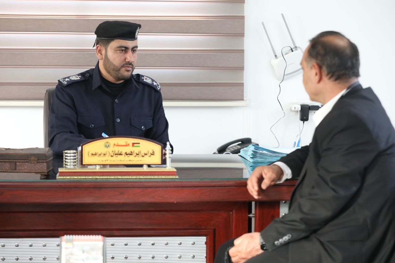 يوم عمل رمضاني برفقة طاقم مركز شرطة بيت لاهيا