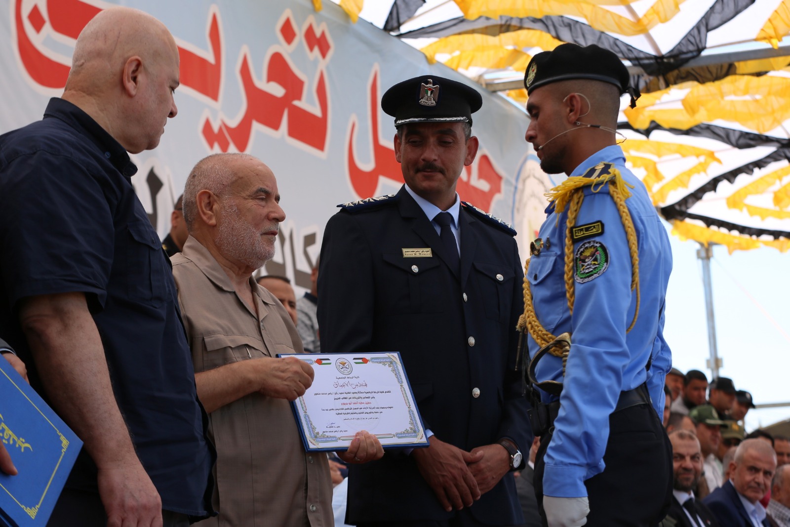 كلية الرباط الجامعية تخرج دفعتي العلوم الشرطية الـ 10 و"البحرية الـ 5"