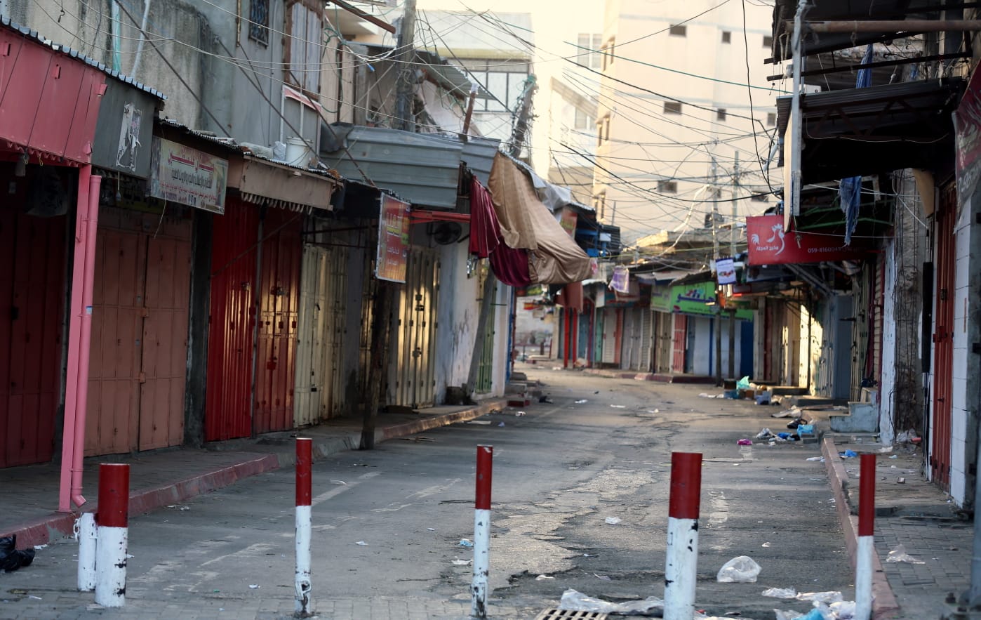 سريان الإغلاق الشامل وحظر التجوال في قطاع غزة  