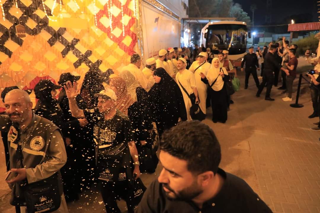 "أطقم المعابر" و"أجهزة الداخلية" تسهل وصول حجاج غزة لعام 1444 هـ