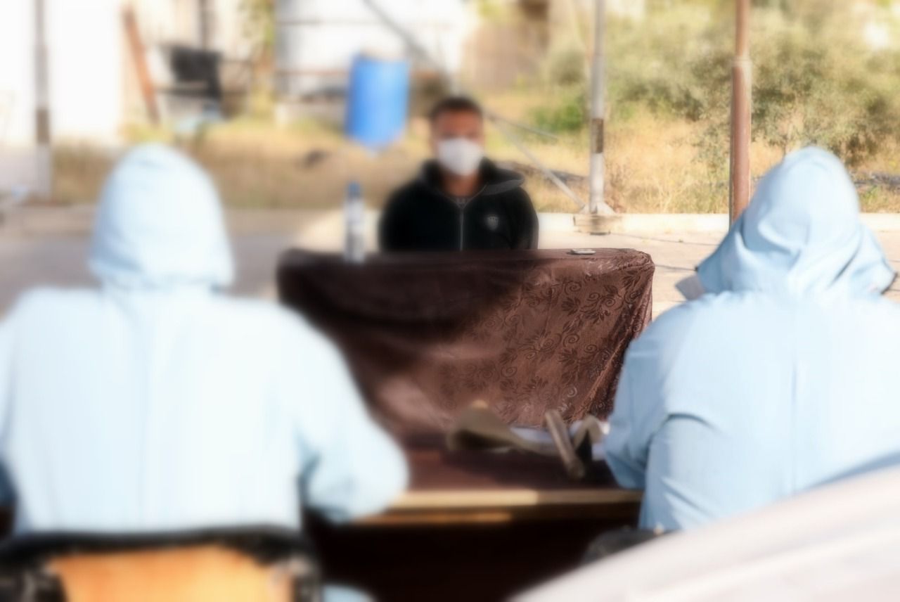 متابعة قيادة الداخلية لهروب أحد المواطنين من مركز الحجر الصحي برفح