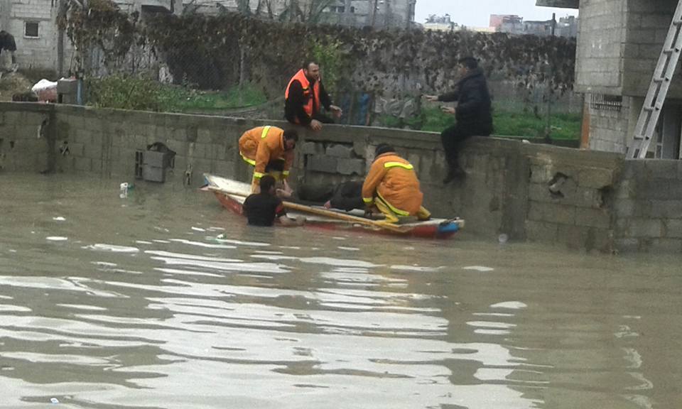 عمل أجهزة الداخلية المختصة خلال المنخفض 