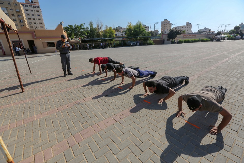  انطلاق اختبارات استيعاب ألف منتسب جديد لقوى الأمن الفلسطينية