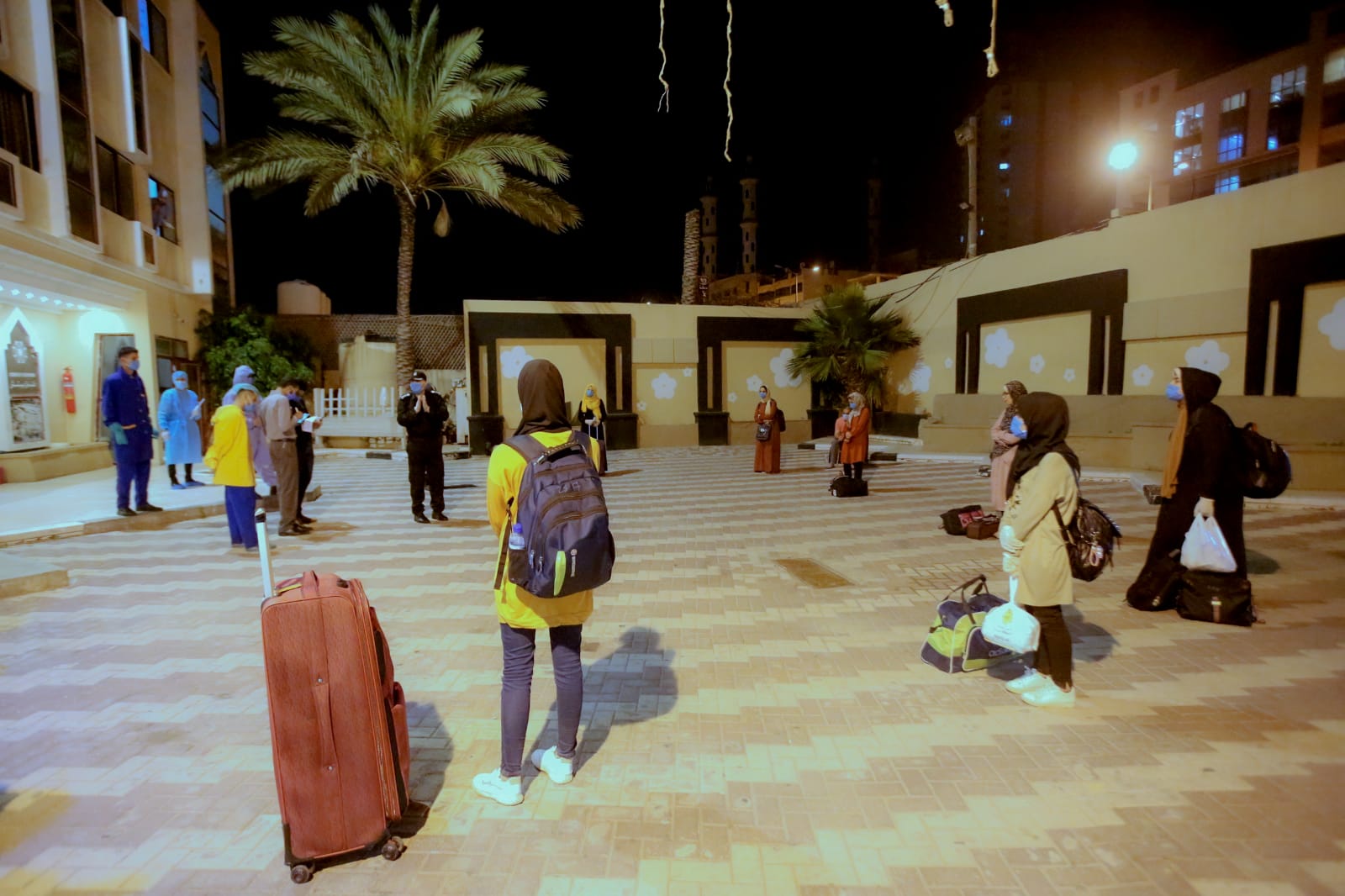 تسهيل وصول الفوج الثالث من العائدين عبر معبر رفح