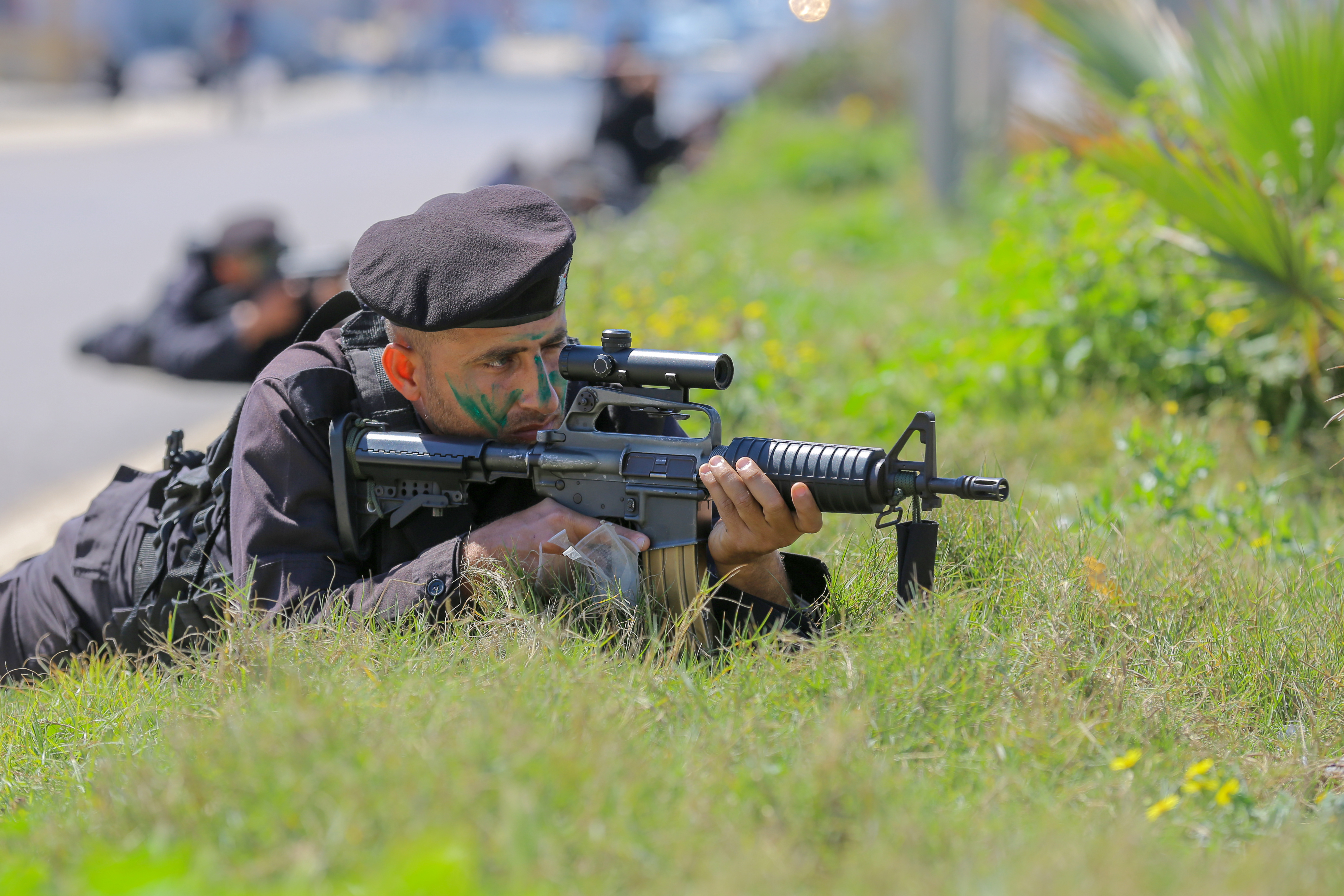 مسير عسكري لسرية الخاصة والمستجدين بمديرية التدريب