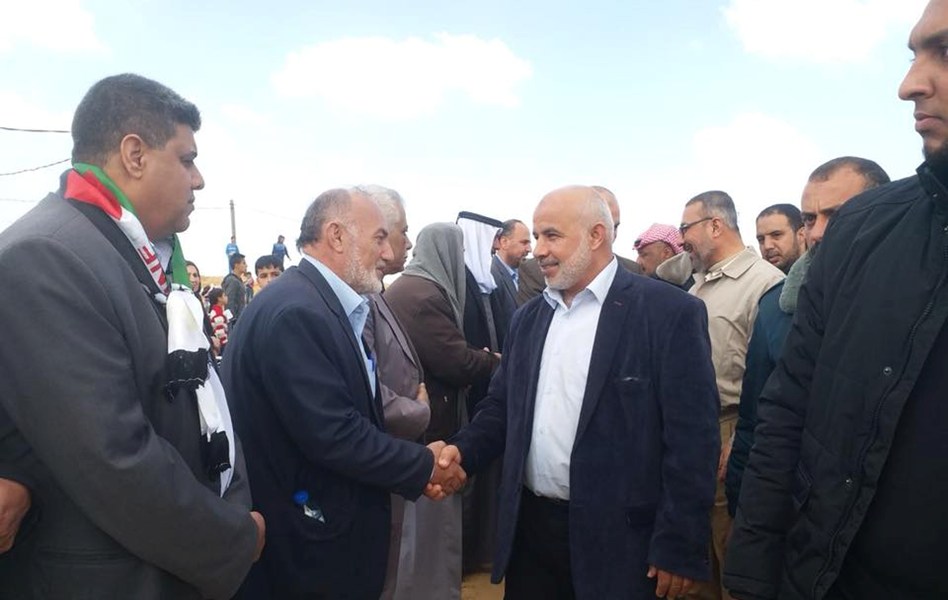 وزارة الداخلية تؤمن وتسهل حركة الجماهير في مسيرات العودة	