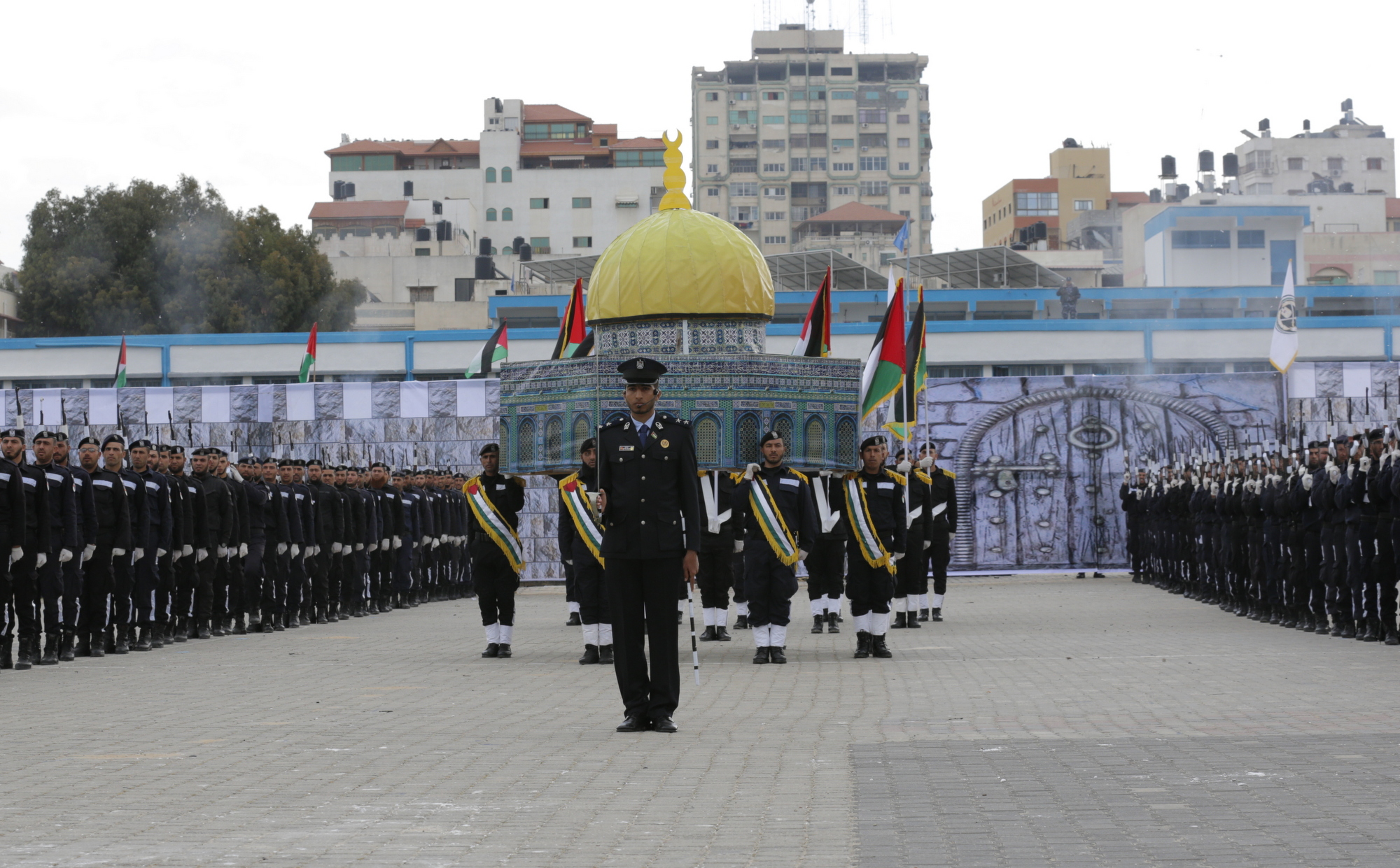 بالصور.. حفل تخريج دورة صف الضباط لـ22 لجهاز الشرطة "بالآذان قادمون"