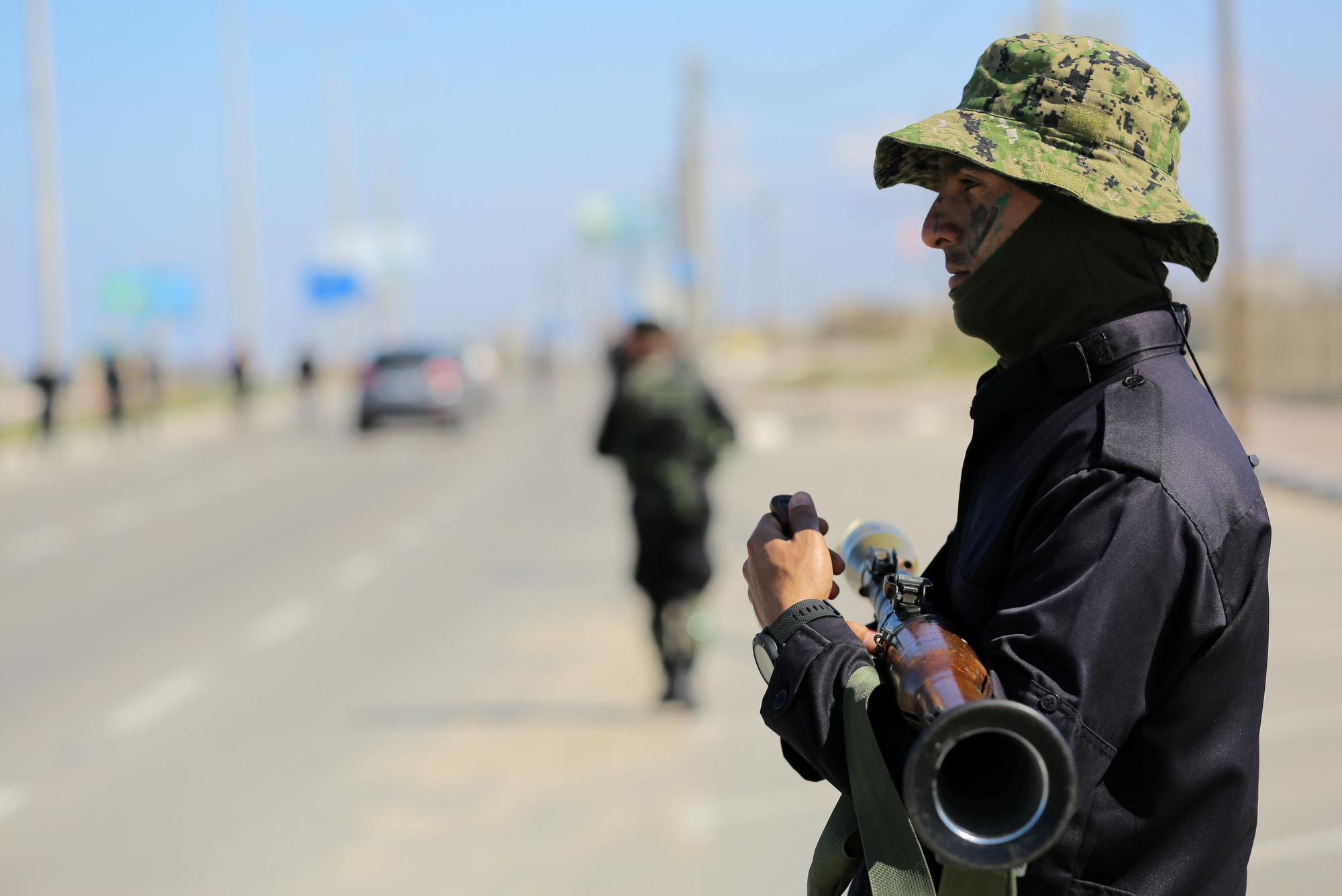 مسير عسكري لسرية الخاصة والمستجدين بمديرية التدريب