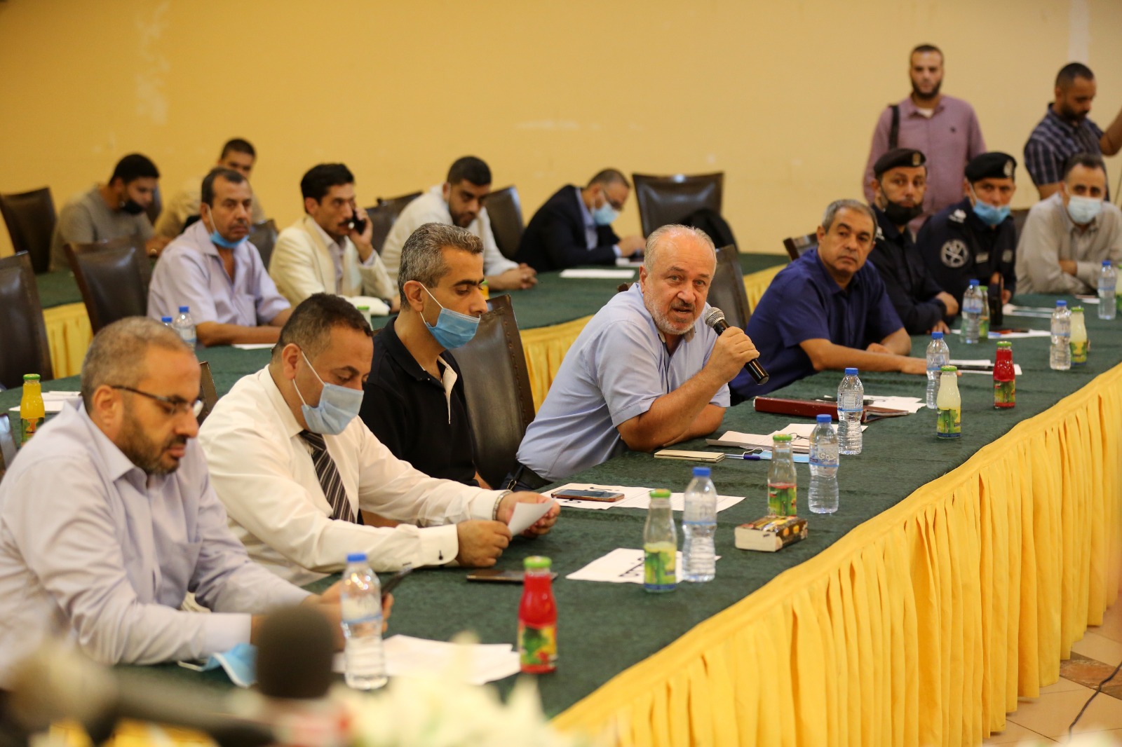 المؤتمر الصحفي لوزارة المواصلات لإعلان قرارات تخفيض رسوم رخص القيادة والمركبات