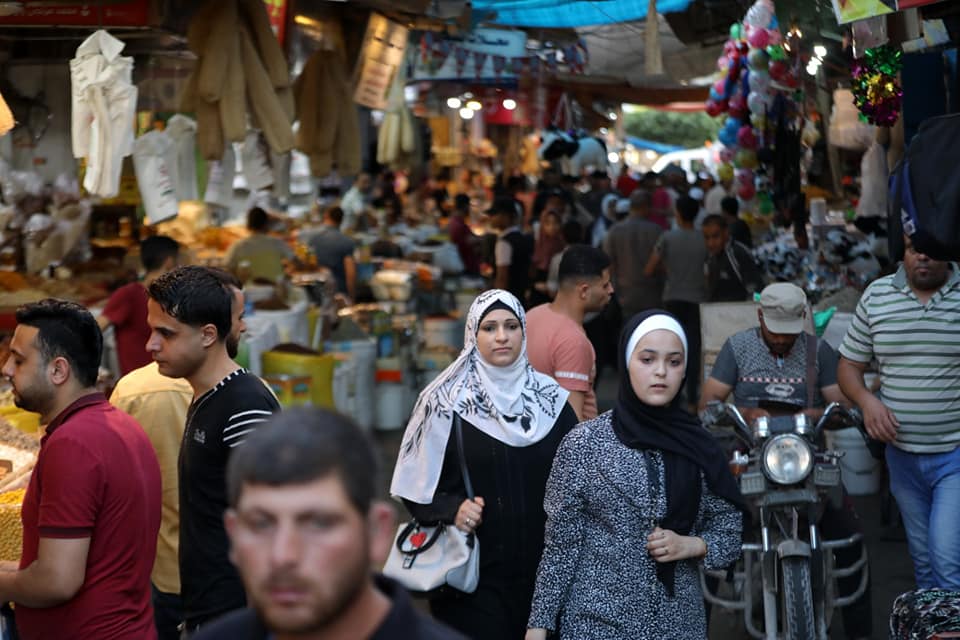 الحياة العامة في غزة عشية عيد الأضحى المبارك