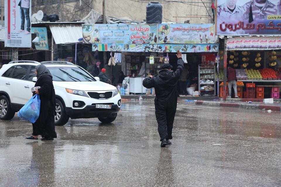 عمل أجهزة الداخلية المختصة خلال المنخفض 