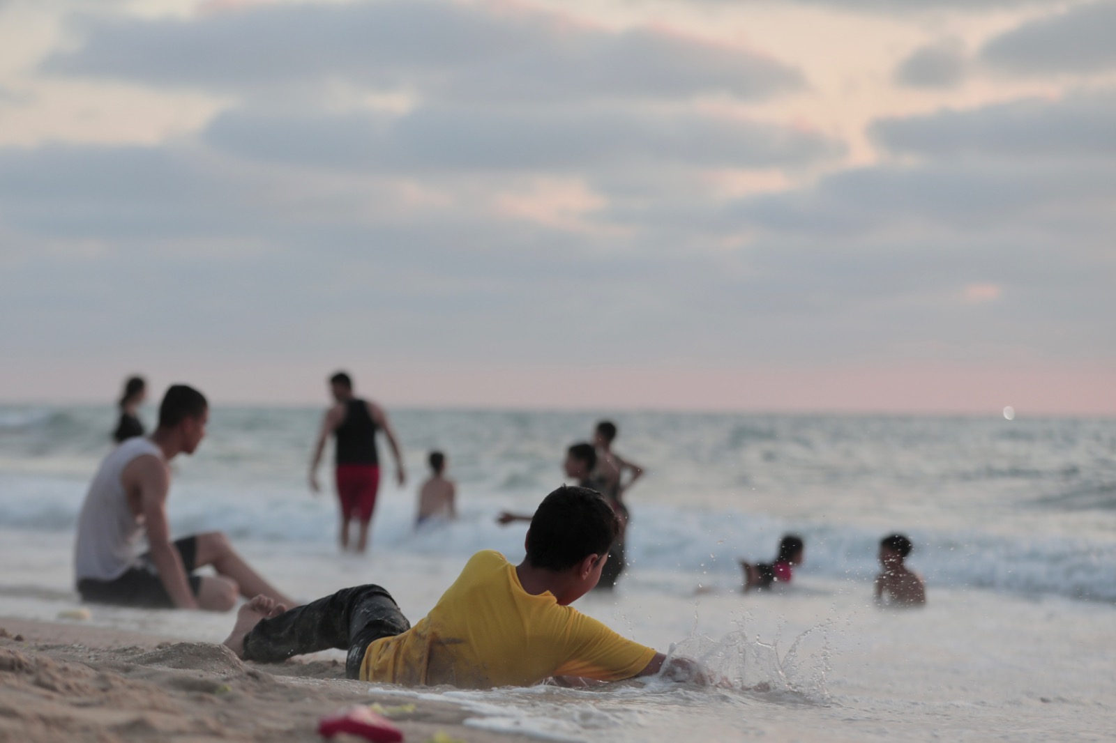 أجواء الصيف في غزة 