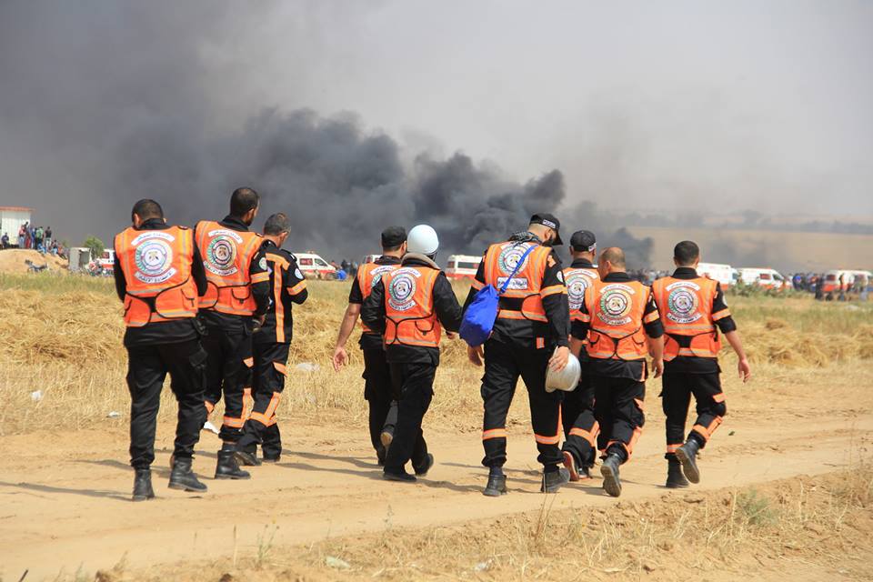 الداخلية في الميدان - الجمعة الخامسة من " مسيرات العودة الكبرى "